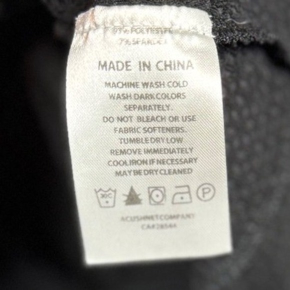 FootJoy X Barstool Sports Women's 1/4 Zip Pullover Performance, Black, Size M - Picture 8 of 9